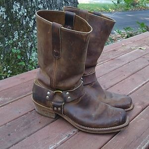 Vintage harness boots